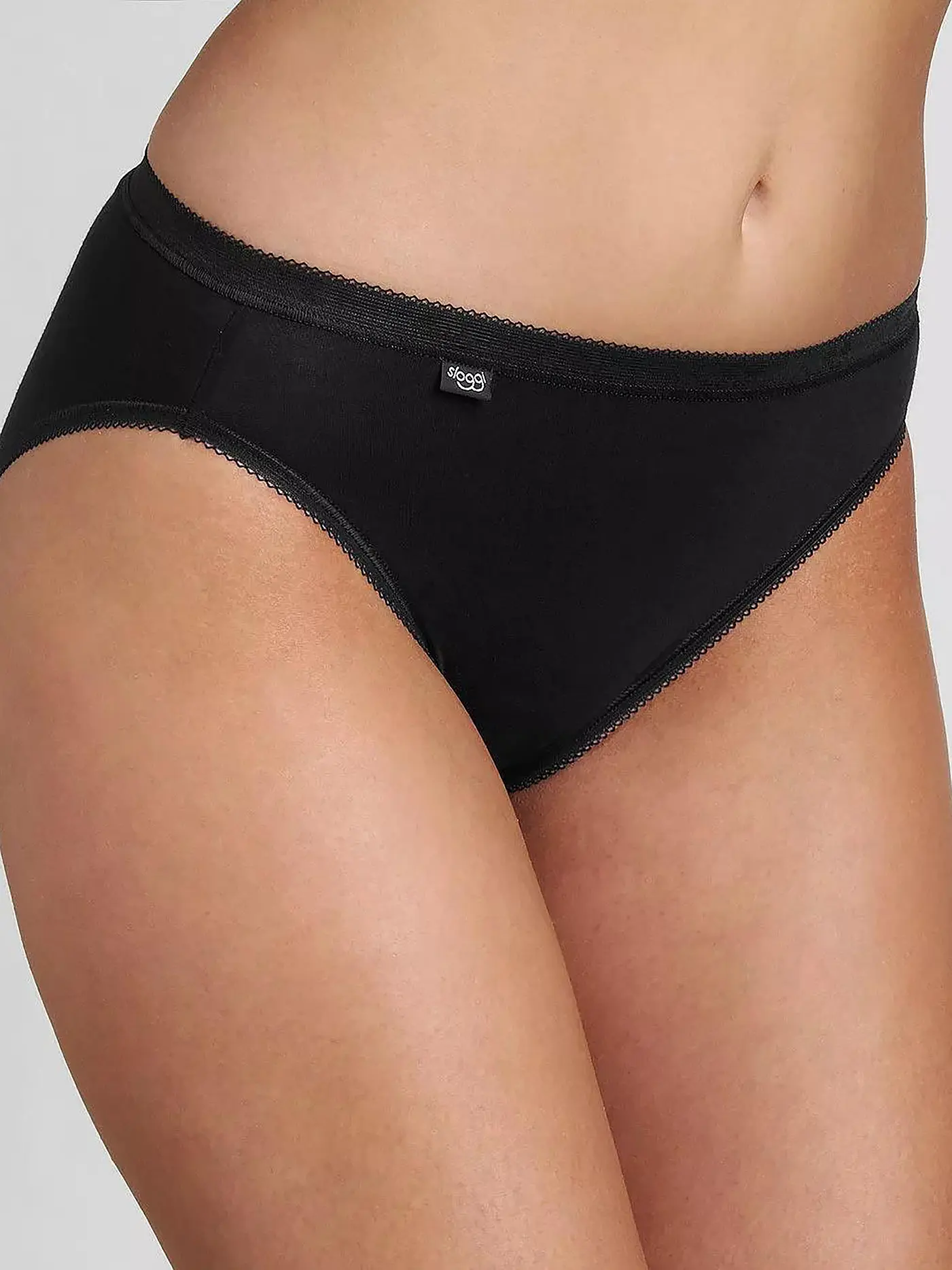 SLOGGI | Slip 4er Pkg " Basic " ( Schwarz ) | 